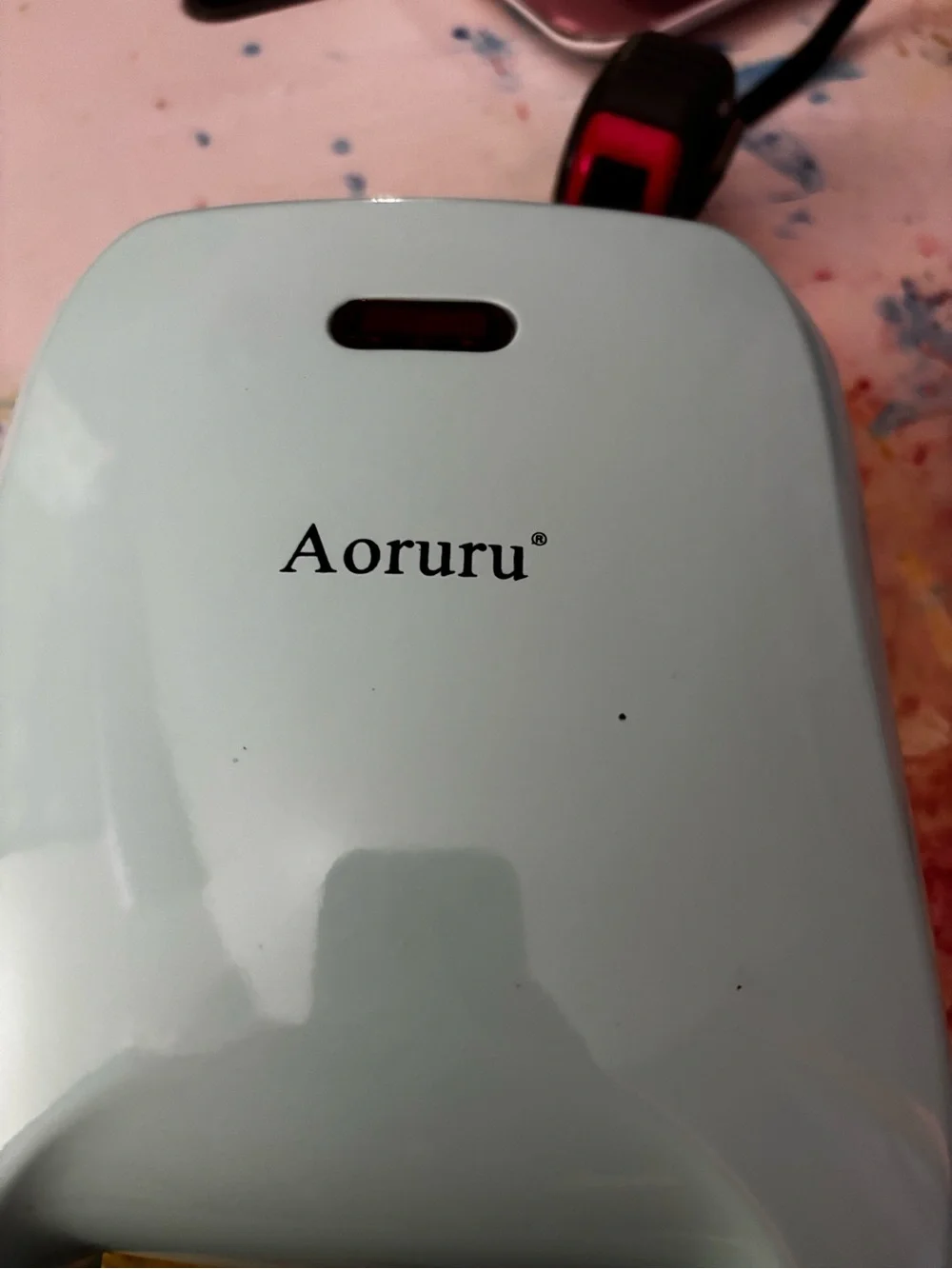 Aoruru cupcake maker in pale blue